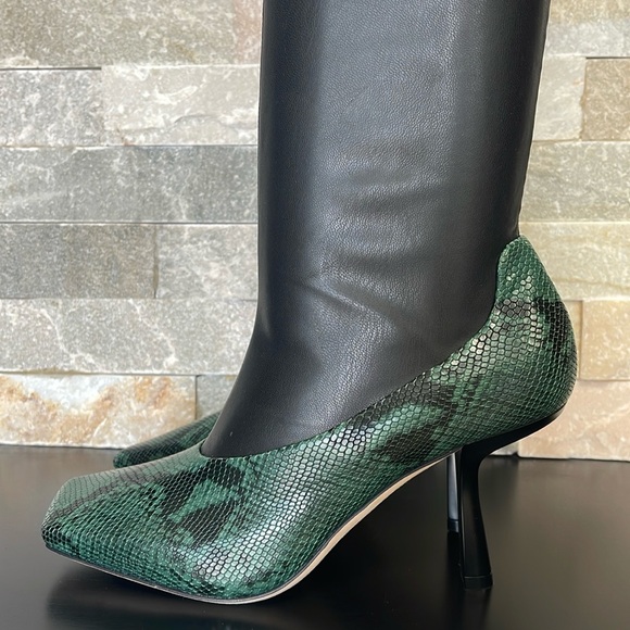 JIMMY CHOO Myka 85mm Leather Boot - Picture 8 of 17